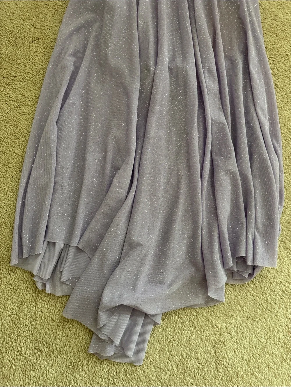 Weissman MC medium child - Elegant Lavender Chiffon dance costume